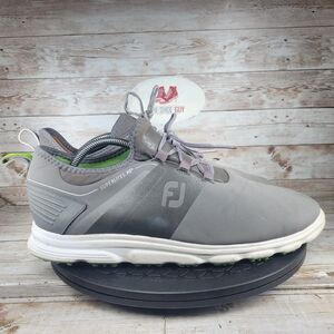 FootJoy Trainers Men's Size 11.5 Gray Superlites XP Walking Spikeless Golf Shoes